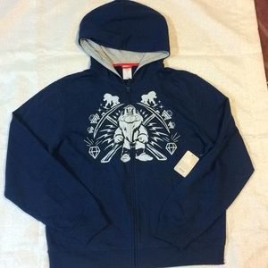 NWT Men’s Disney Grumpy zip-up hoodie